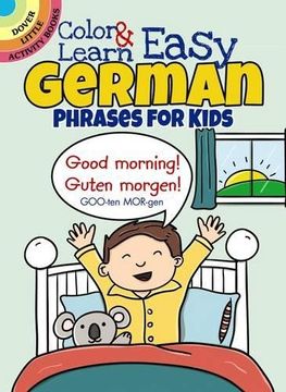 portada Color & Learn Easy German Phrases for Kids (Dover Little Activity Books)