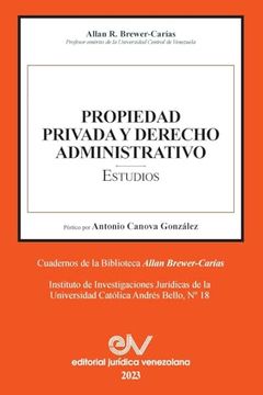 portada PROPIEDAD PRIVADA Y DERECHO ADMINISTRATIVO. Estudios