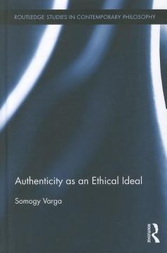 portada authenticity as an ethical ideal (en Inglés)
