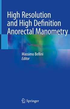 portada High Resolution and High Definition Anorectal Manometry (en Inglés)