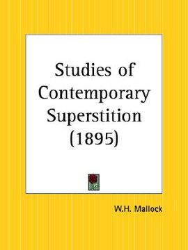 portada studies of contemporary superstition (en Inglés)