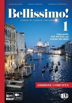 portada Bellissimo! Edizione compatta: Libro + eserciziario 1 (A1/A2) (in Italian)