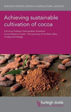 portada Achieving Sustainable Cultivation of Cocoa (Burleigh Dodds Series in Agricultural Science) (en Inglés)
