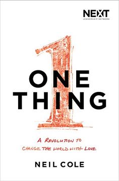 portada One Thing: A Revolution to Change the World With Love (en Inglés)