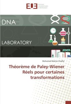 portada Théorème de Paley-Wiener Réels pour certaines transformations