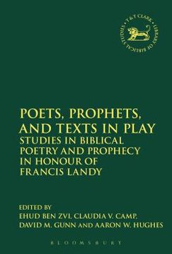 portada Poets, Prophets, and Texts in Play (en Inglés)