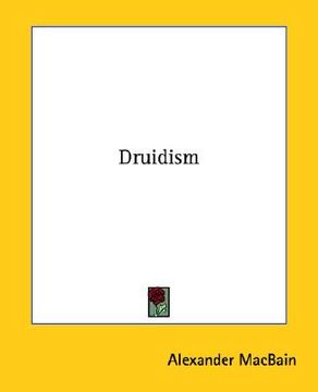 portada druidism (en Inglés)