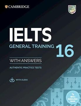 portada Ielts 16 General Training Student s Book With Answers With Audio With Resource Bank (en Inglés)