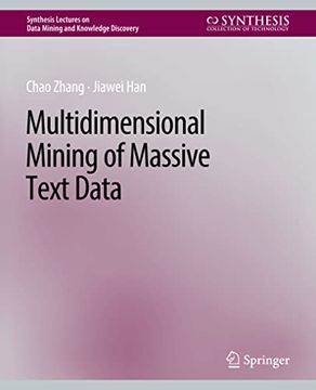 portada Multidimensional Mining of Massive Text Data (in English)
