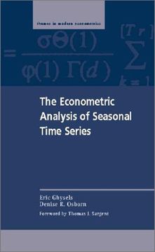 portada The Econometric Analysis of Seasonal Time Series Hardback (Themes in Modern Econometrics) (in English)