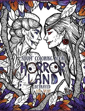 portada Adult Coloring Book Horror Land: Betrayed (Book 5)