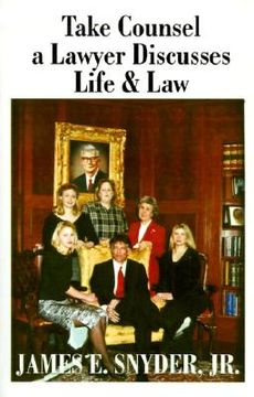 portada take counsel: a lawyer discusses life and law (en Inglés)
