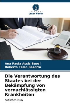 portada Die Verantwortung des Staates bei der Bekämpfung von vernachlässigten Krankheiten (in German)