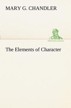 portada the elements of character (in English)