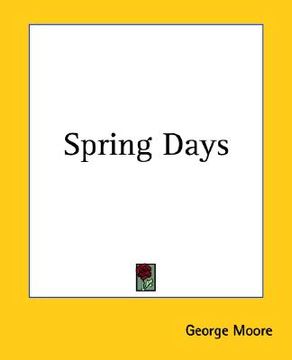 portada spring days (en Inglés)