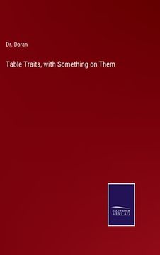 portada Table Traits, with Something on Them (in English)