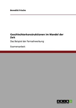 portada Geschlechterkonstruktionen im Wandel der Zeit (German Edition)