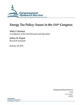 portada Energy Tax Policy: Issues in the 114th Congress