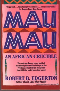 portada Mau Mau: An African Crucible (en Inglés)