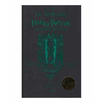 portada Harry Potter and the Philosopher's Stone. Slyther 