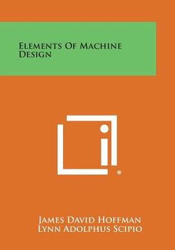 portada Elements of Machine Design (in English)