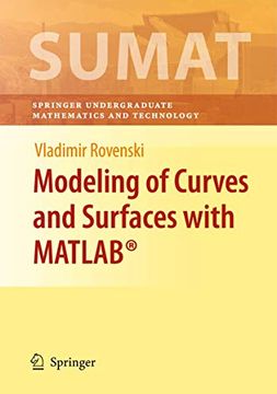 portada Modeling of Curves and Surfaces with Matlab(r) (en Inglés)