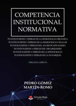 portada Competencia Institucional Normativa (in Spanish)