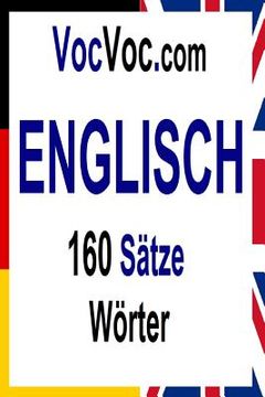 portada VocVoc.com ENGLISCH: 160 Sätze Wörter (en Alemán)