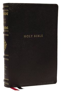 portada Nkjv, Personal Size Reference Bible, Sovereign Collection, Genuine Leather, Black, red Letter, Thumb Indexed, Comfort Print: Holy Bible, new King James Version 