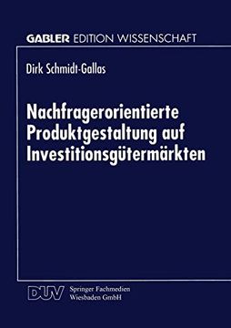 portada Nachfragerorientierte Produktgestaltung auf Investitionsgütermärkten (en Alemán)