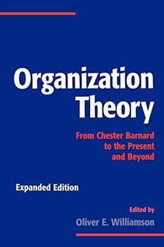 portada Organization Theory: From Chester Barnard to the Present and Beyond (in English)