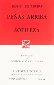 portada Penas Arriba. Sotileza (in Spanish)
