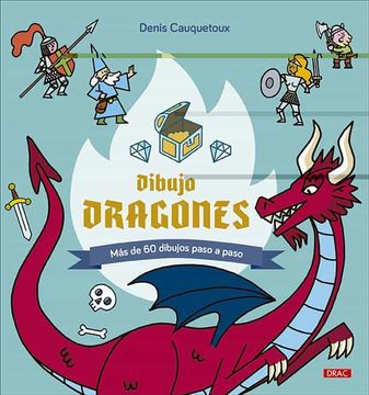 portada Dibujo Dragones: Más de 60 Dibujos Paso a Paso