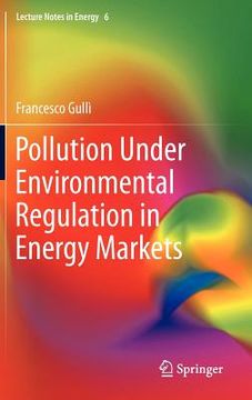 portada pollution under environmental regulation in energy markets (en Inglés)