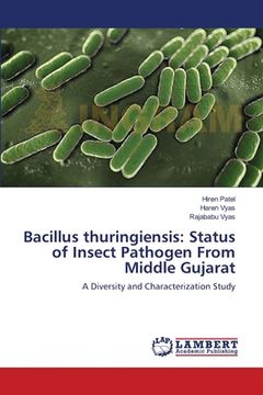 portada Bacillus thuringiensis: Status of Insect Pathogen From Middle Gujarat (en Inglés)
