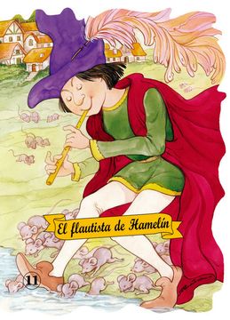 portada 11. Flautista de Hamelin (Clasicos Troquelados) (in Spanish)
