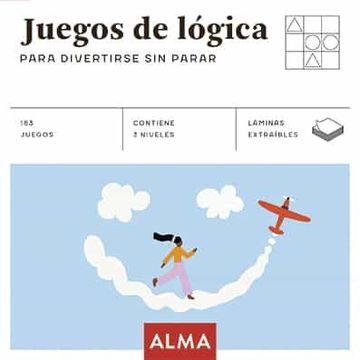 portada Juegos de Lógica Para Divertirse sin Parar: 25 (Cuadrados de Diversión) (in Spanish)