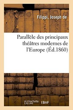 portada Parallèle des Principaux Théâtres Modernes de L'europe et des Machines Théâtrales Françaises (Arts) 