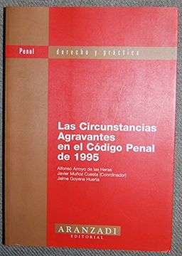 portada Las Circunstancias Agravantes en el Codigo Penal de 1995 (in Spanish)