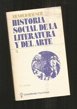 portada Historia Social de la Literatura y del Arte (t. 2)