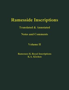 portada ramesside inscriptions, translated and annotated notes and comments