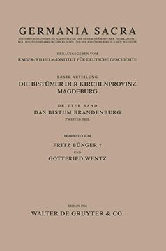 portada Das Bistum Brandenburg. Teil 2 (en Alemán)