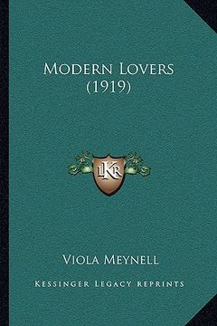 portada modern lovers (1919) (en Inglés)