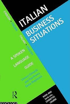portada italian business situations: a spoken language guide (in English)