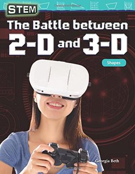 portada Stem: The Battle Between 2-D and 3-D: Shapes (en Inglés)