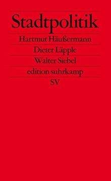 portada Stadtpolitik (Edition Suhrkamp) (en Alemán)
