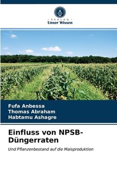 portada Einfluss von NPSB-Düngerraten (en Alemán)
