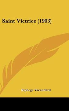 portada Saint Victrice (1903) (en Francés)