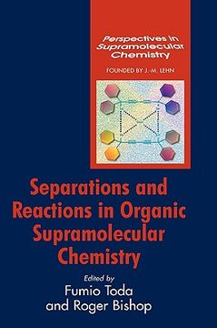 portada separations and reactions in organic supramolecular chemistry: perspectives in supramolecular chemistry (en Inglés)