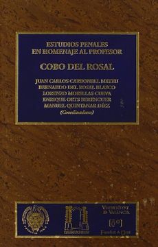 portada Estudios Penales en Homenaje al Profesor Cobo del Rosal